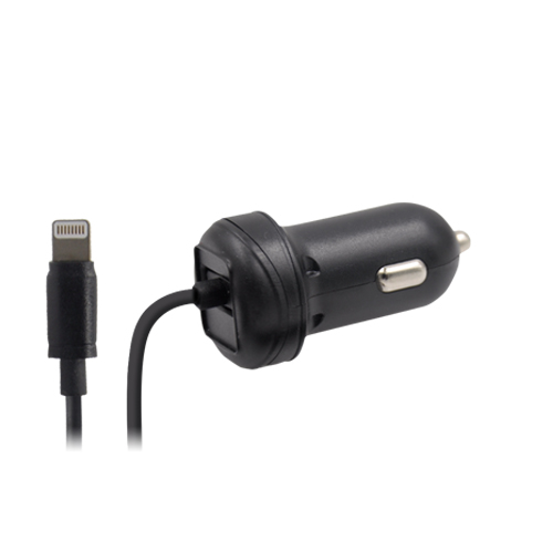 2.4A/2.1A Car Charger with Lightning cable