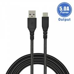 Integrated 4-5 current USB-C cable for Huawei, Oppo, OnePlus (One-for-all deign)