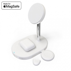 MFM certified 2-in-1 MagSafe wireless charging stand